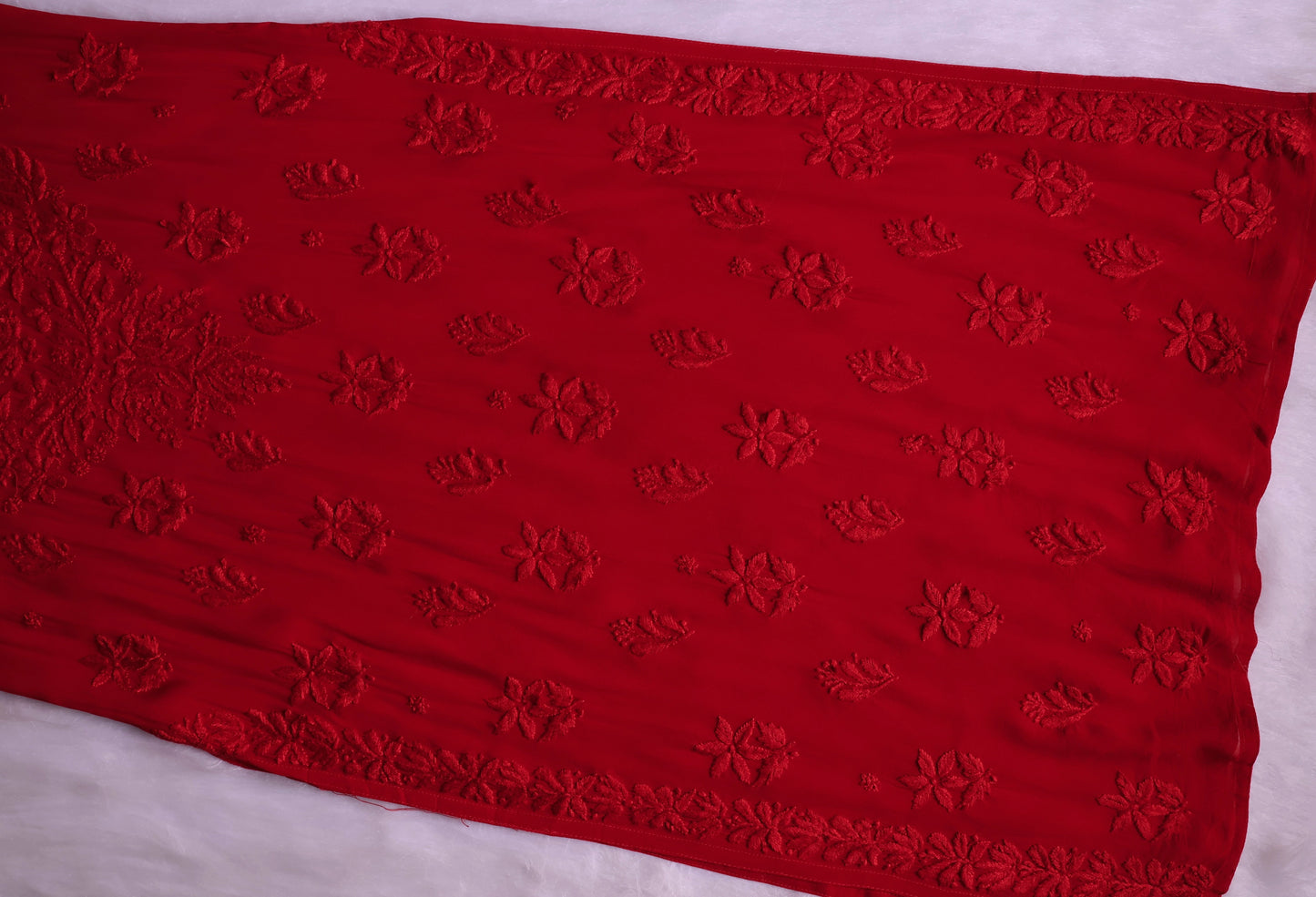 naaz Red Viscose 3 Piece Set