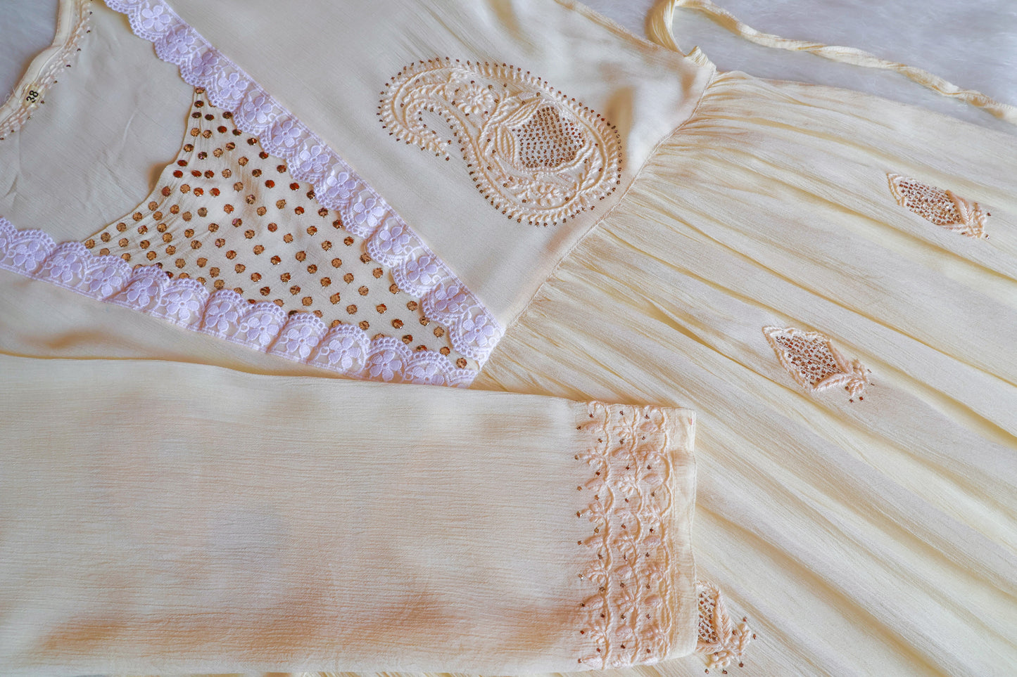 Inaya Butter Yellow Pure Chiffon Dress