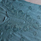 Nazakat Sea Blue Cotton short kurta