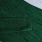 Nikhat Bottle Green Rayon Long Kurta