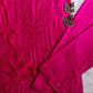 Falak rani pink noodle strap 3 piece suit set