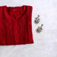 rivayat Maroon Viscose Georgette kurta