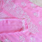 Nura Pink Long Modal Kurta
