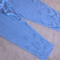 Seerat Ice Blue Rayon 3 Piece Set
