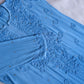 Athena Ice Blue Viscose Georgette Kurta