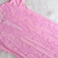 rivayat Baby Pink Viscose Georgette Kurta