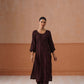 Aayat Chocolate Brown Rayon Kurta Pant set