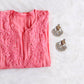 Athena Rose Pink Viscose Georgette Kurta