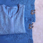 anora Ice Blue Rayon Kurta Pant set