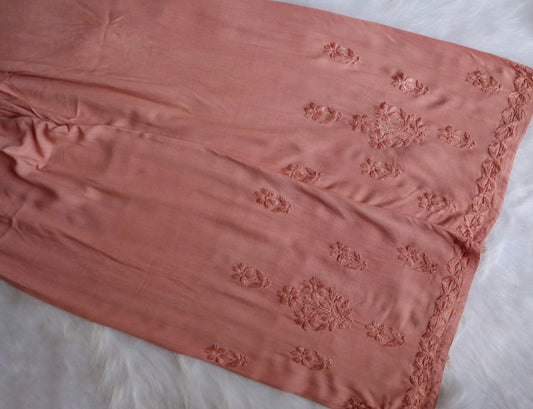 Ulfat Rose Beige 2 piece Rayon set