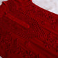 rivayat Maroon Viscose Georgette kurta