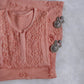 Ulfat Rose Beige 2 piece Rayon set