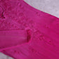 Amber Deep Pink Ombre Long Rayon Kurta