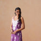 Tanera Dusty Purple Noodle Strap 2 Piece Kurta set