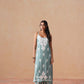 Tanera Mint green Noodle Strap 2 Piece Kurta set