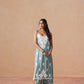 Tanera Mint green Noodle Strap 2 Piece Kurta set