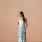 Tanera Mint green Noodle Strap 2 Piece Kurta set