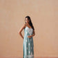 Tanera Mint green Noodle Strap 2 Piece Kurta set