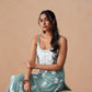 Tanera Mint green Noodle Strap 2 Piece Kurta set