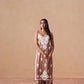 Tanera Dusty Rose Noodle Strap 2 Piece Kurta set