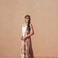 Tanera Dusty Rose Noodle Strap 2 Piece Kurta set