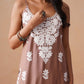 Tanera Dusty Rose Noodle Strap 2 Piece Kurta set