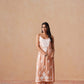 Tanera Peach Noodle Strap 2 Piece Kurta set