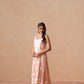 Tanera Peach Noodle Strap 2 Piece Kurta set