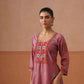 Ridhima Dusty Rose Long kurta