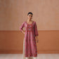 Ridhima Dusty Rose Long kurta