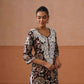 Reet Black Long Kurta