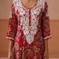 Reet Red Long Kurta