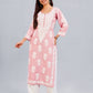 Nayra Blush Pink Floral Embroidered Kurta Set