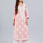 Nayra Blush Pink Floral Embroidered Kurta Set