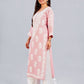 Nayra Blush Pink Floral Embroidered Kurta Set