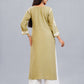 Nayra Olive Green Floral Embroidered Kurta Set