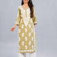 Nayra Olive Green Floral Embroidered Kurta Set