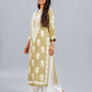 Nayra Olive Green Floral Embroidered Kurta Set