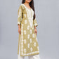 Nayra Olive Green Floral Embroidered Kurta Set