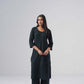 Maahi black Rayon Kurta Pant set