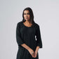 Maahi black Rayon Kurta Pant set