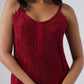 Nayab Maroon Noodle Strap 2 Piece Kurta set