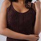 Nayab Brown Noodle Strap 2 Piece Kurta set