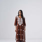 Heer brown Rayon Kurta Palazzo set
