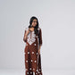 Heer brown Rayon Kurta Palazzo set