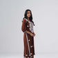 Heer brown Rayon Kurta Palazzo set