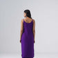 Nayab Purple Noodle Strap 2 Piece Kurta set