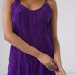 Nayab Purple Noodle Strap 2 Piece Kurta set
