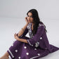 Heer dusty purple Rayon Kurta Palazzo set