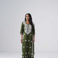 Heer Oliver green Rayon Kurta Palazzo set